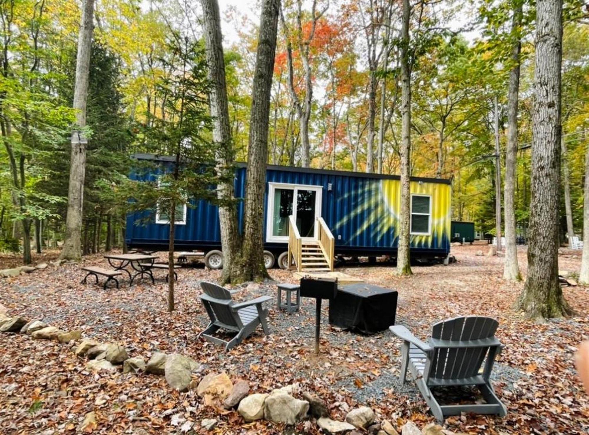 Camptel Poconos Lodging Albrightsville Kültér fotó