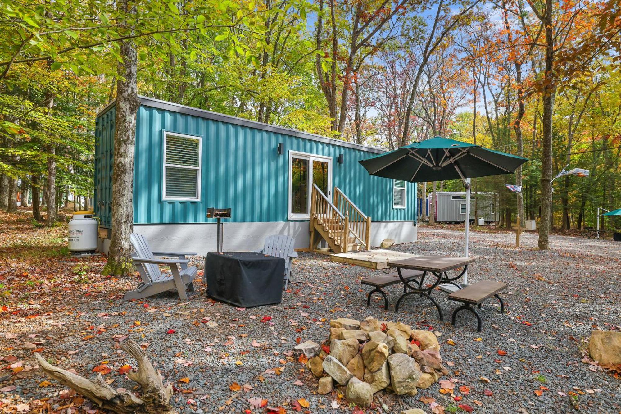 Camptel Poconos Lodging Albrightsville Kültér fotó