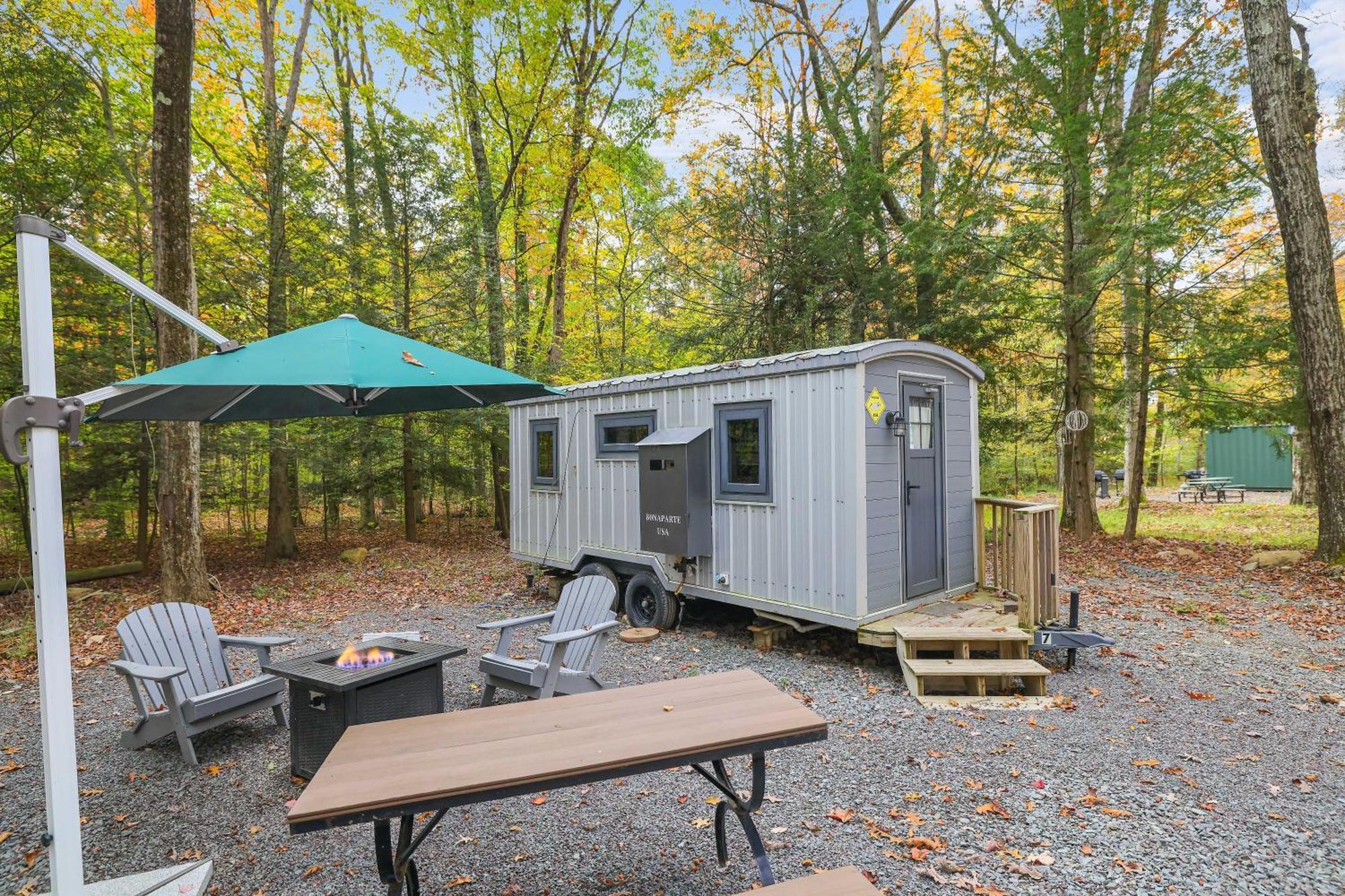 Camptel Poconos Lodging Albrightsville Kültér fotó
