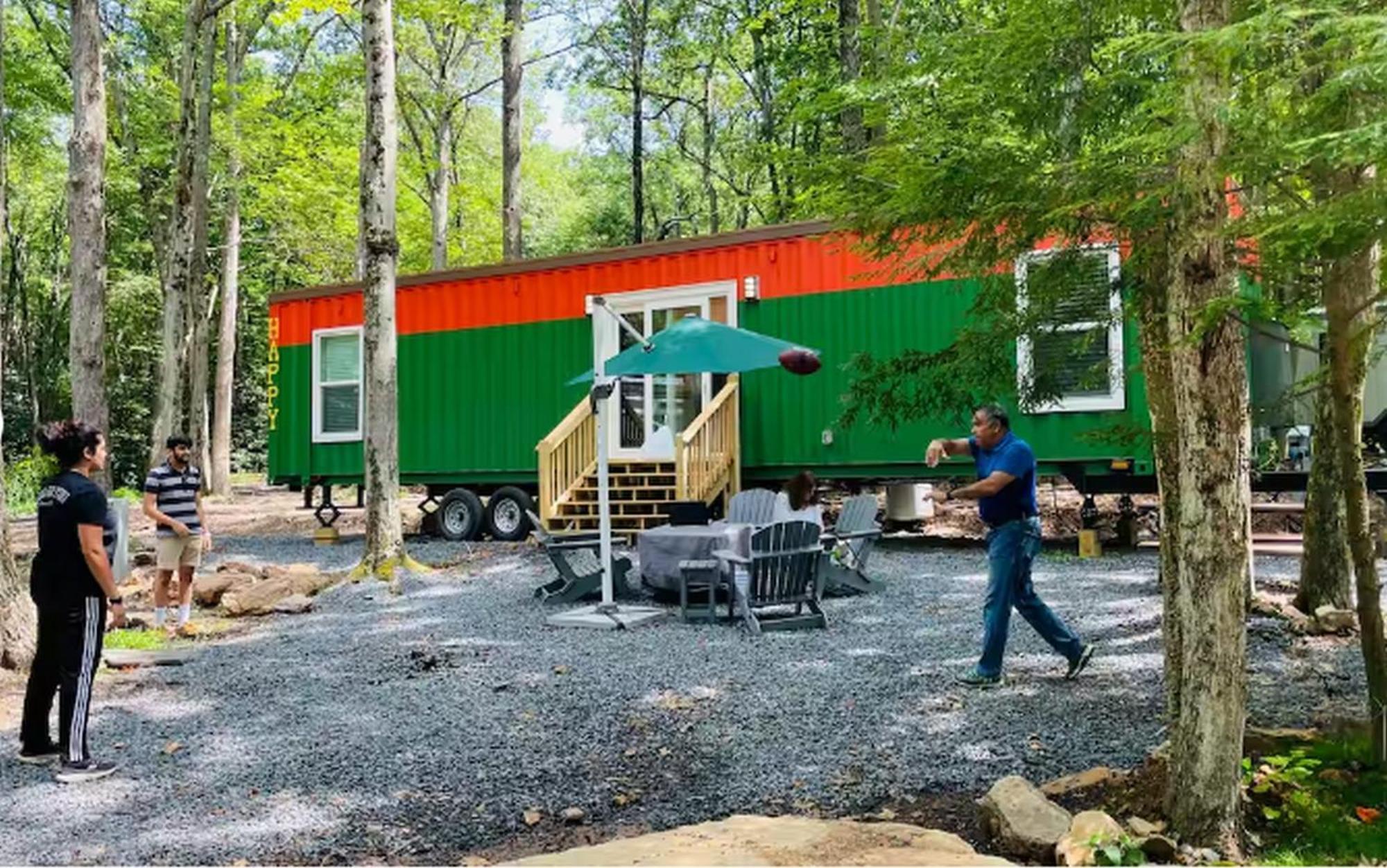 Camptel Poconos Lodging Albrightsville Kültér fotó