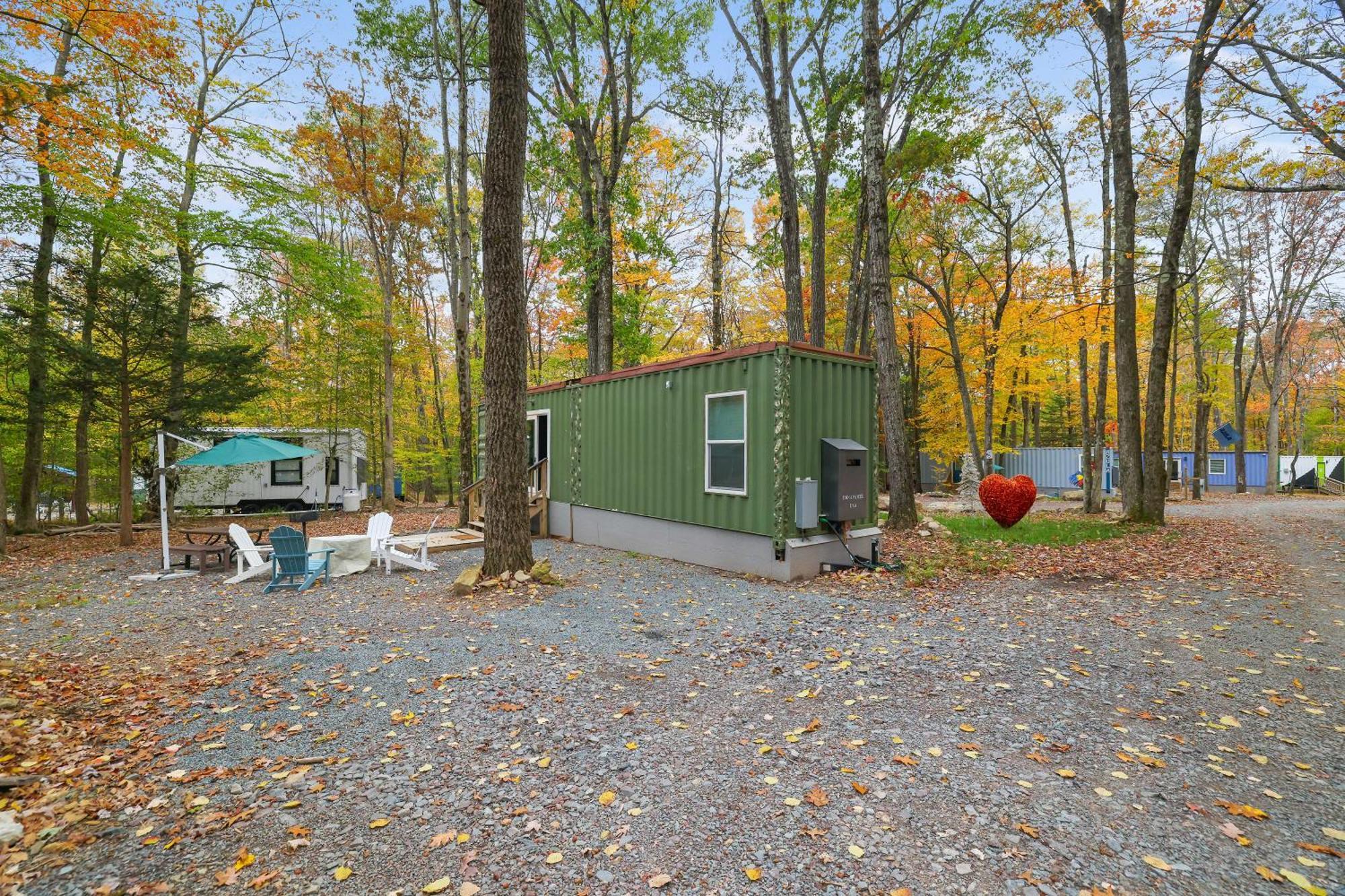 Camptel Poconos Lodging Albrightsville Kültér fotó