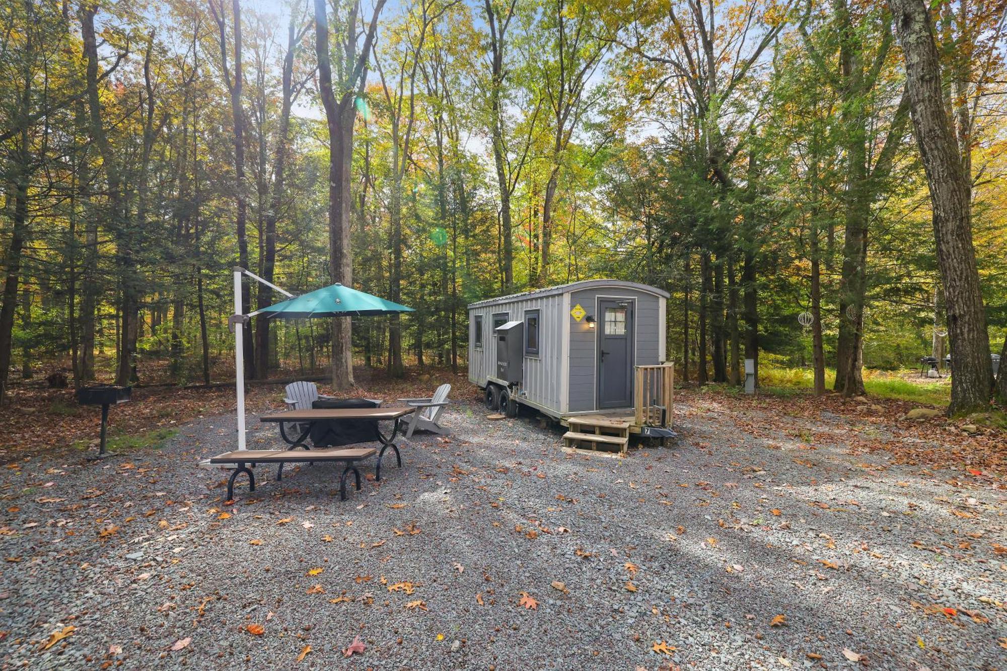Camptel Poconos Lodging Albrightsville Kültér fotó