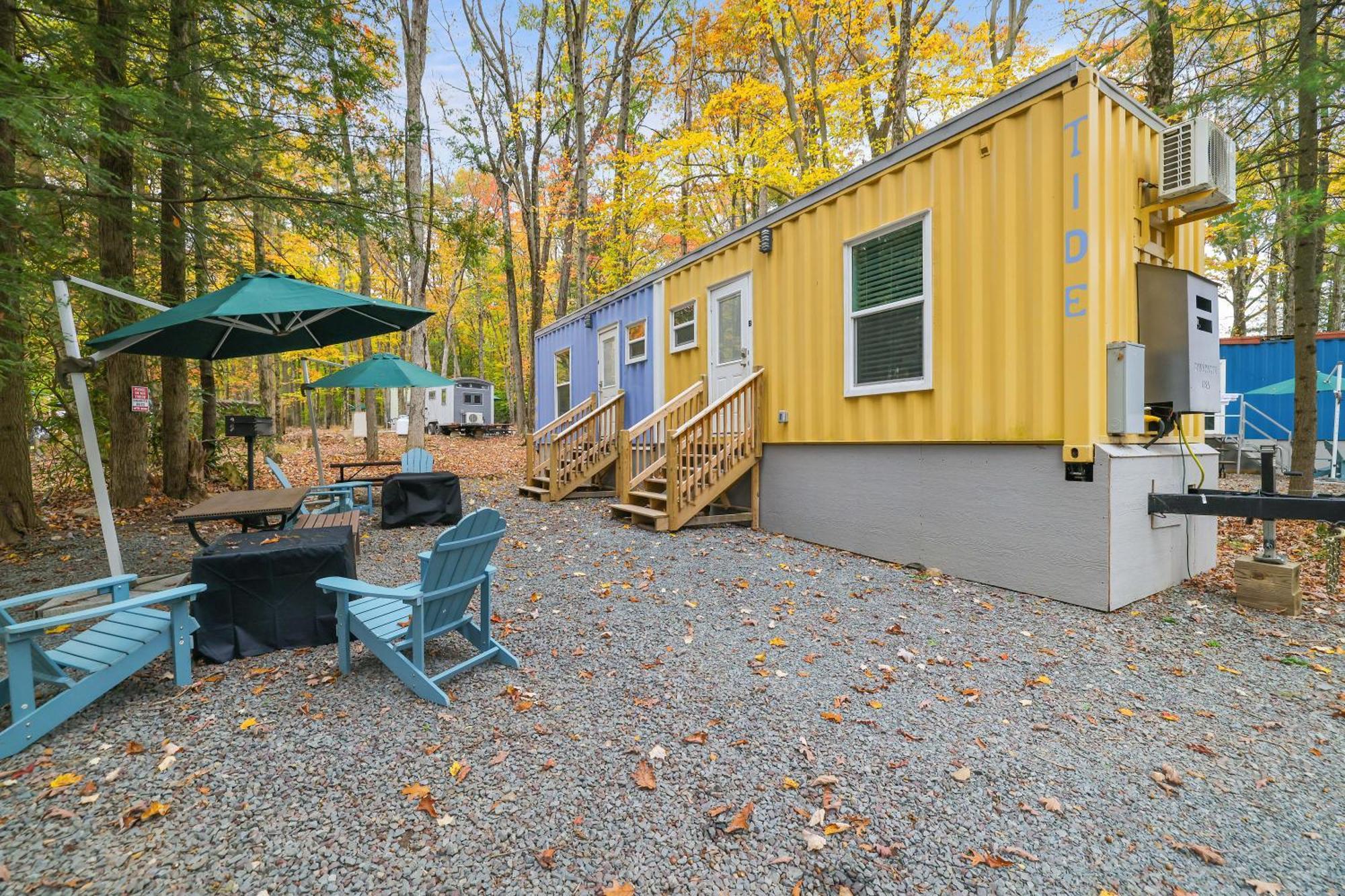 Camptel Poconos Lodging Albrightsville Kültér fotó