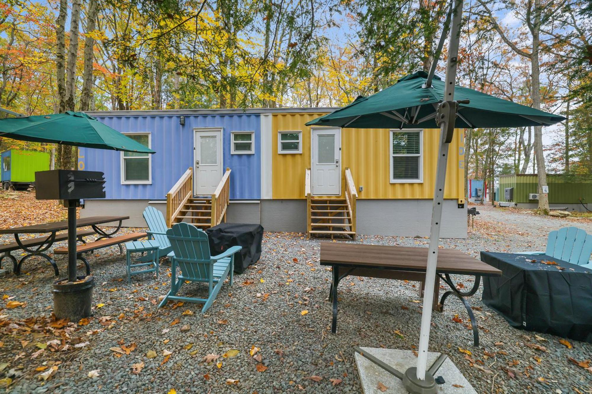 Camptel Poconos Lodging Albrightsville Kültér fotó