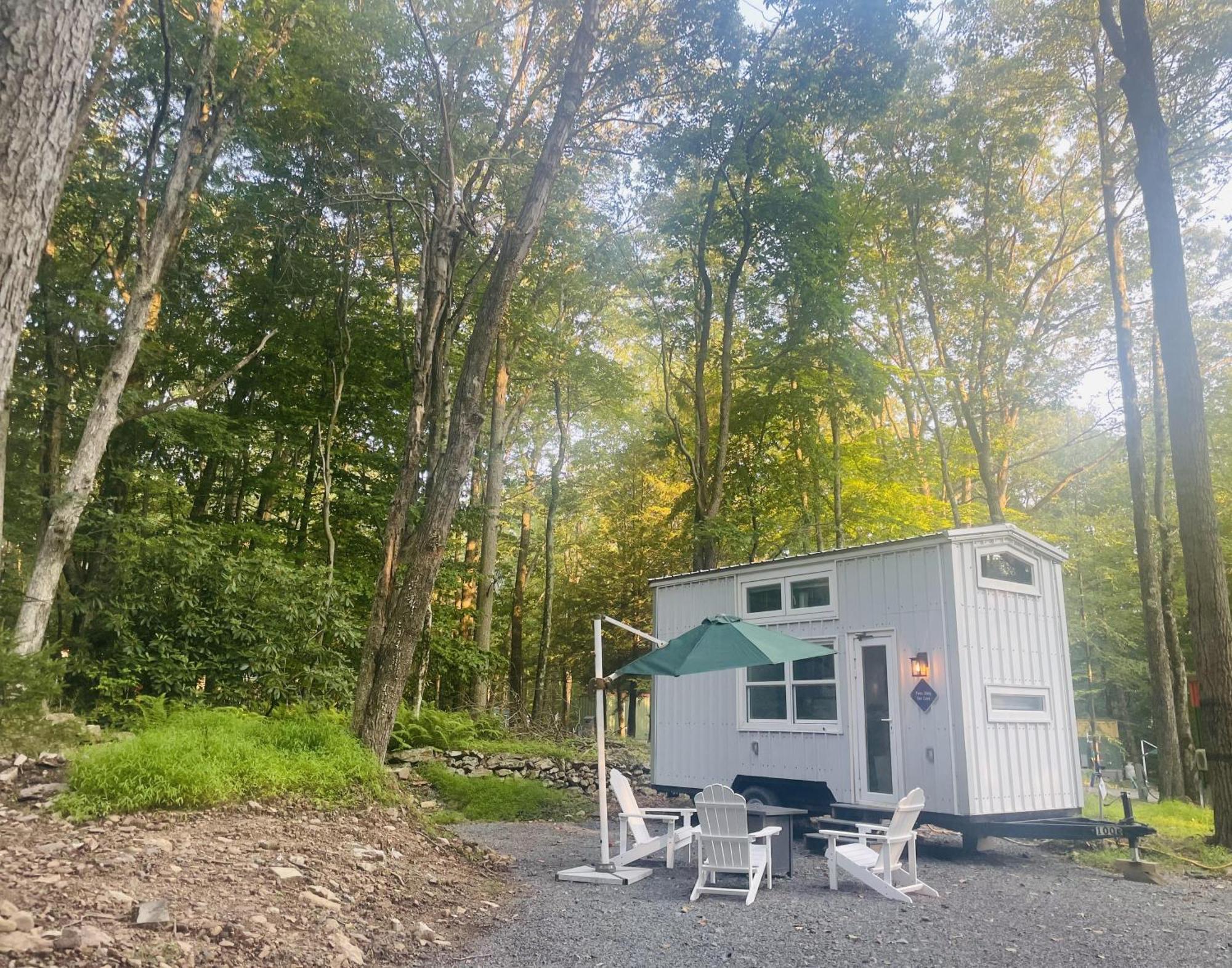 Camptel Poconos Lodging Albrightsville Kültér fotó